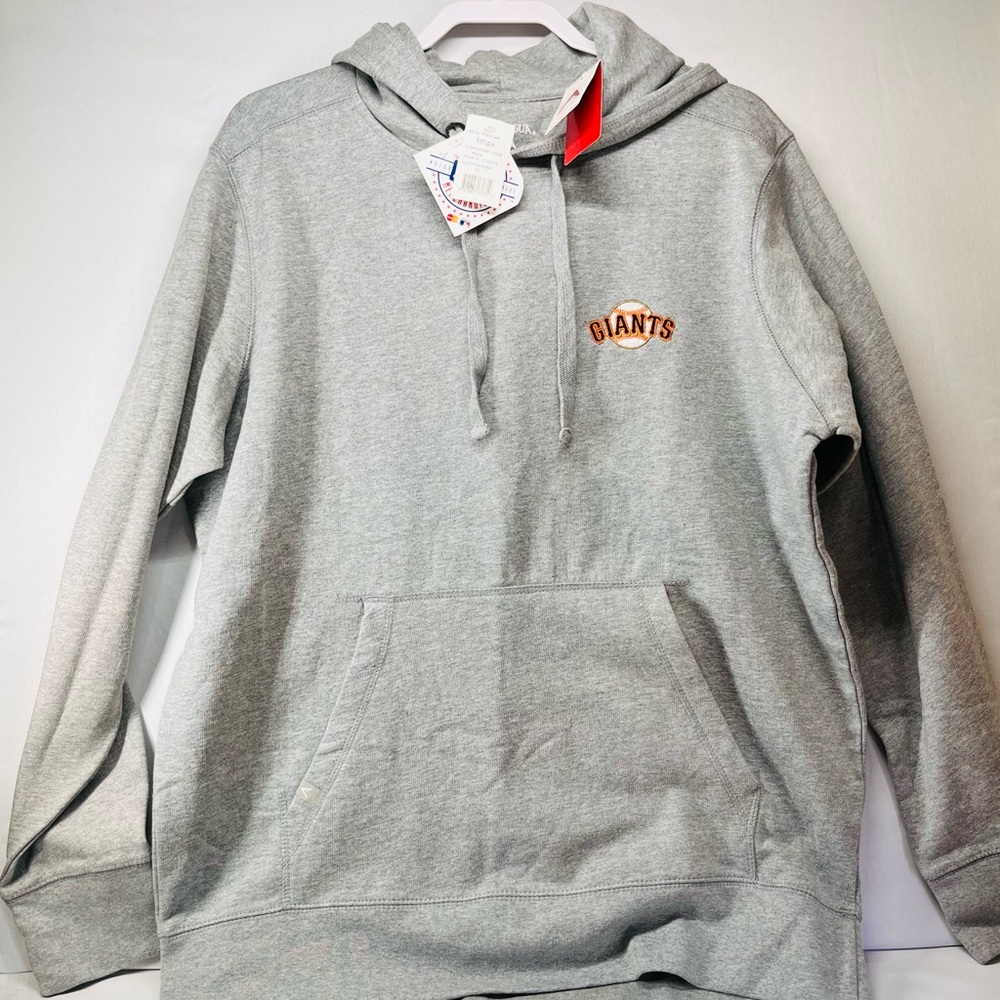 Antigua Gray Giants Men's‎ Hoodie Sweater